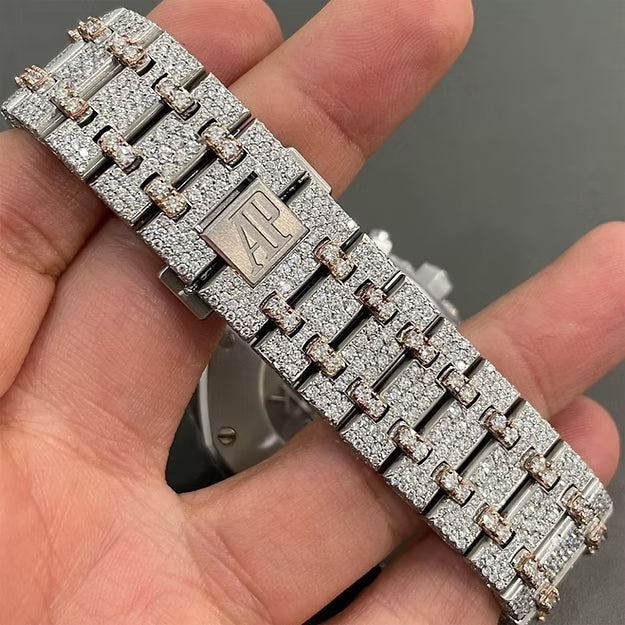 Audemars Piguet Royal Oak Offshore Chronograph Iced Out 31.75 CT
