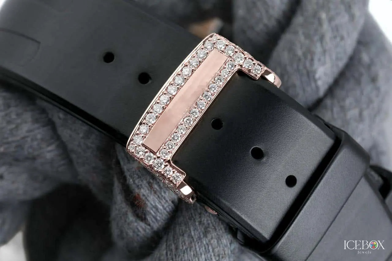 Luxury Custom Moissanite Watch – Iced Out Bust Down Hip Hop Jewelry for Men & Women | VVS Diamond Timepiece (Copy)
