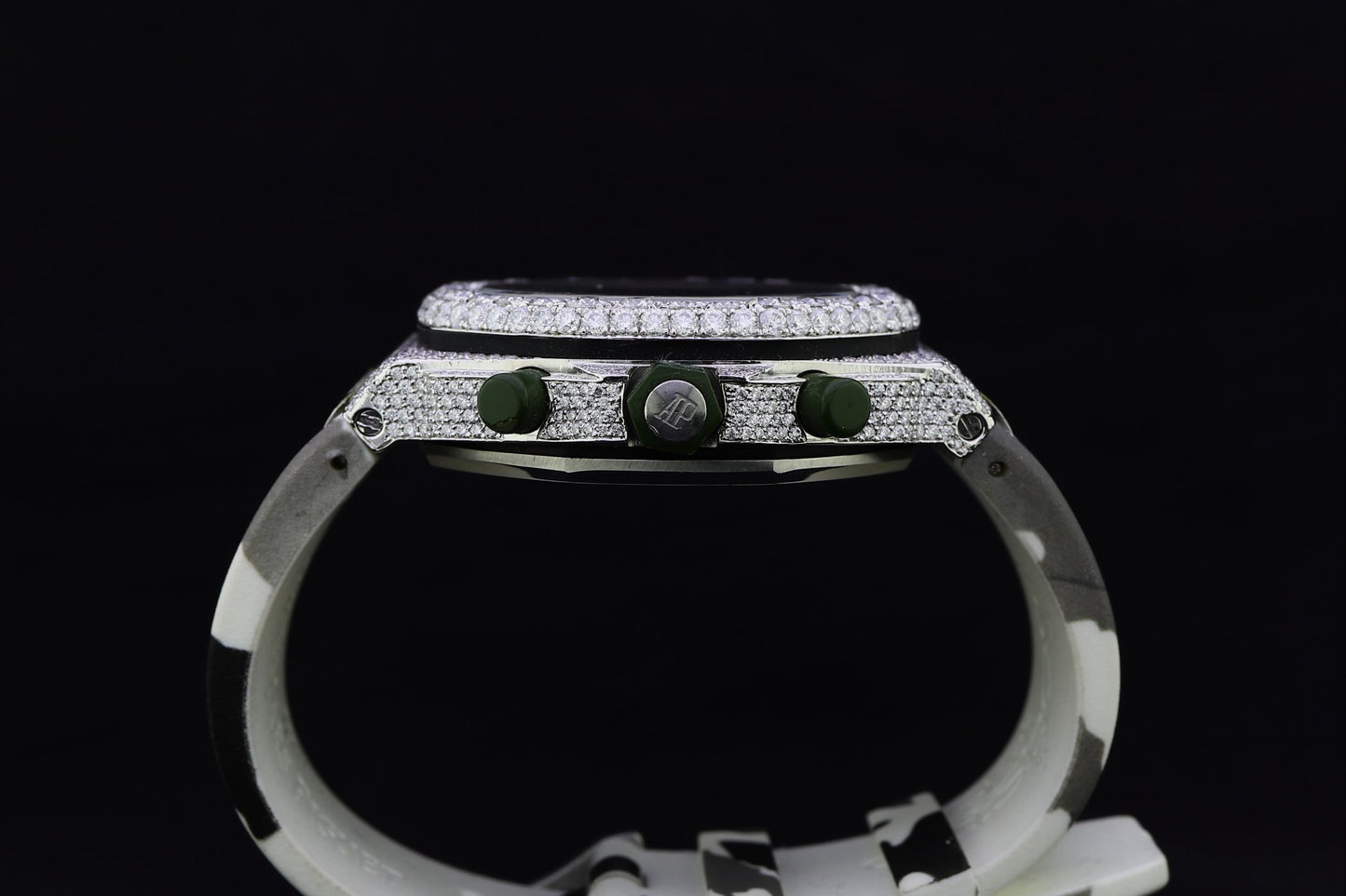 Luxury Moissanite Diamond Watch | Fully Iced Out Automatic Watch | Hip-Hop Custom Design | Perfect Gift