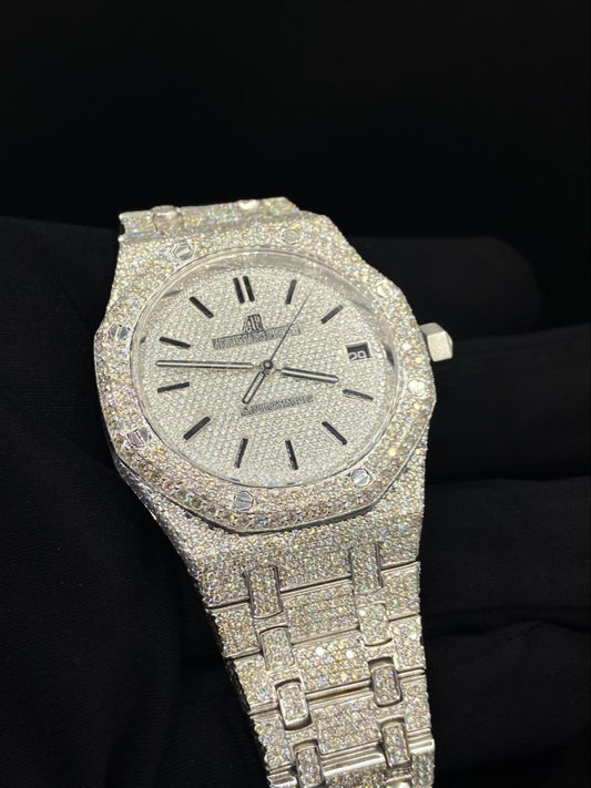 Luxury Men's Diamond Watch | Royal Elegant Moissanite Fully Automatic | Excellent Quality